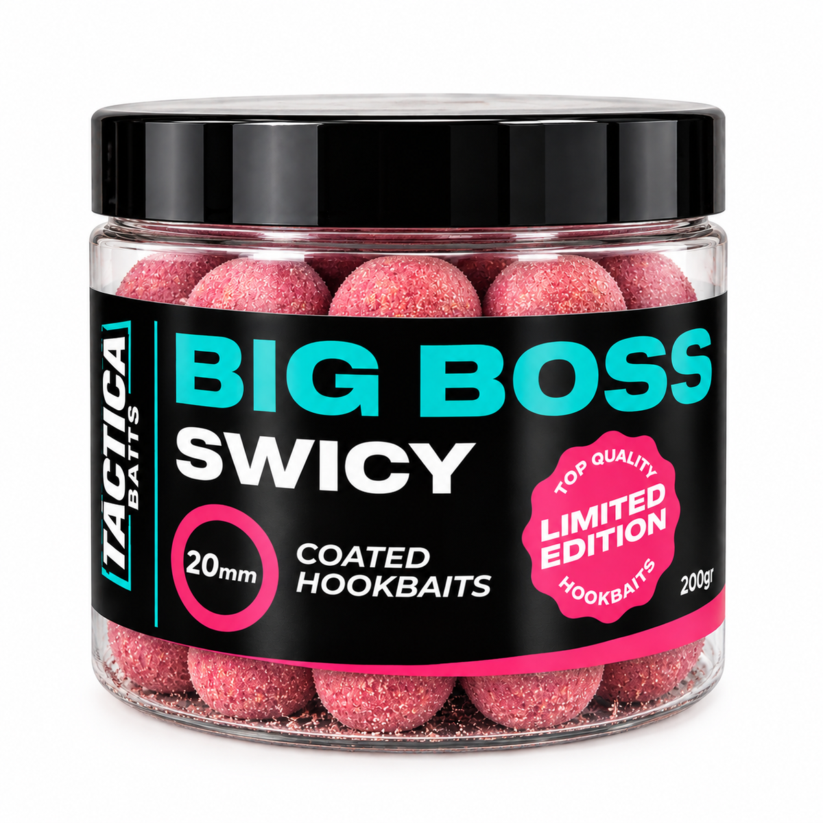 The Big Boss Hookbaits Swicy Limited Edition Pink